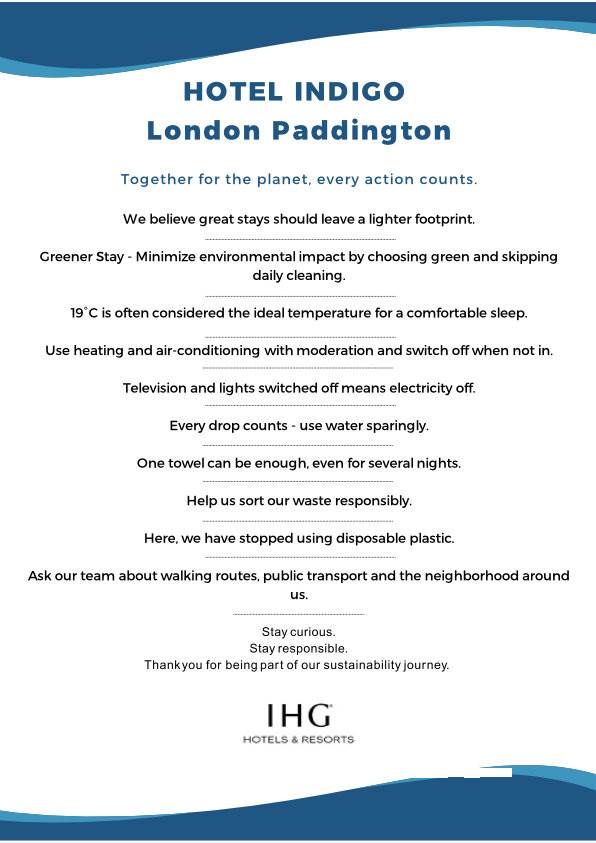 Hotel Indigo Green Key Guest Information 2026